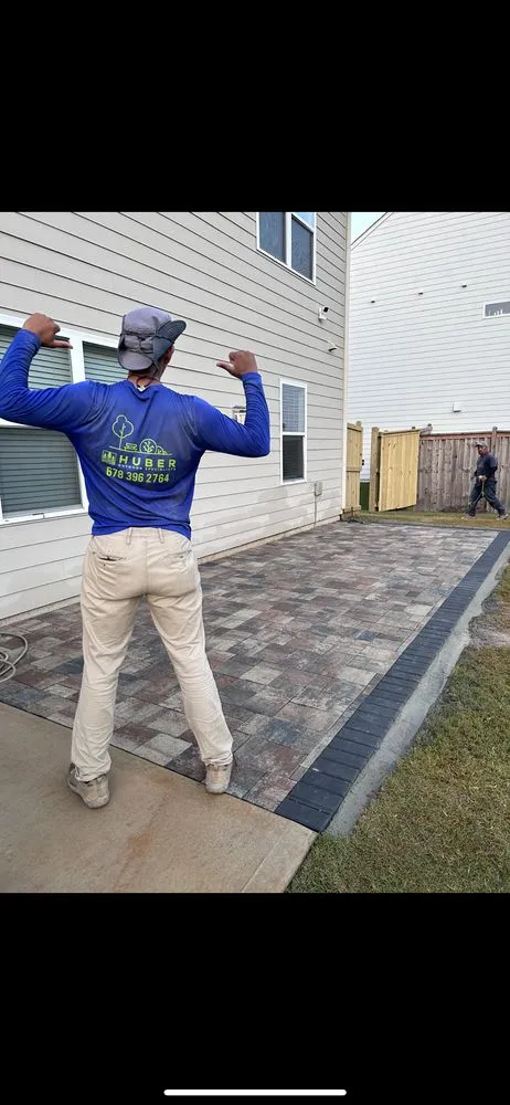 Custom landscaping services in Winder, GA by Huber Outdoor Specialist