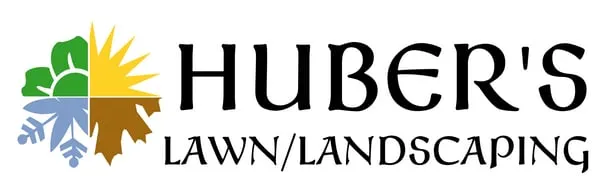 Huber's Lawn/Landscaping Logo