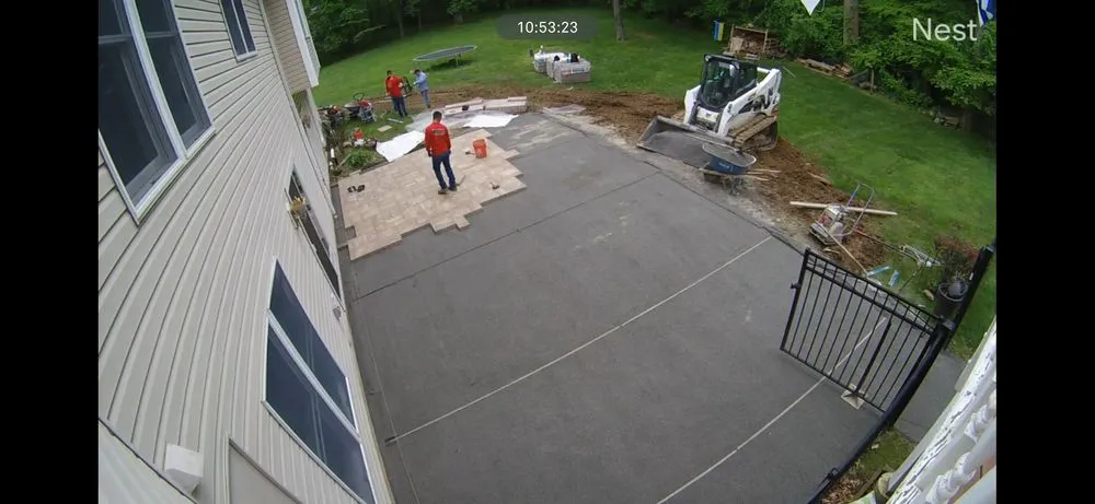 Local landscape installation in Wayne, NJ by Hubinger Landscaping