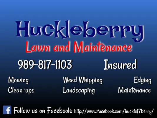 Huckleberry Lawn and Maintenance
