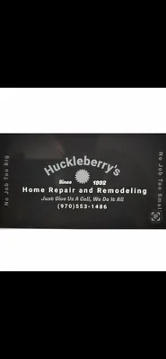 Huckleberry’s Home Repair and Remodeling Logo