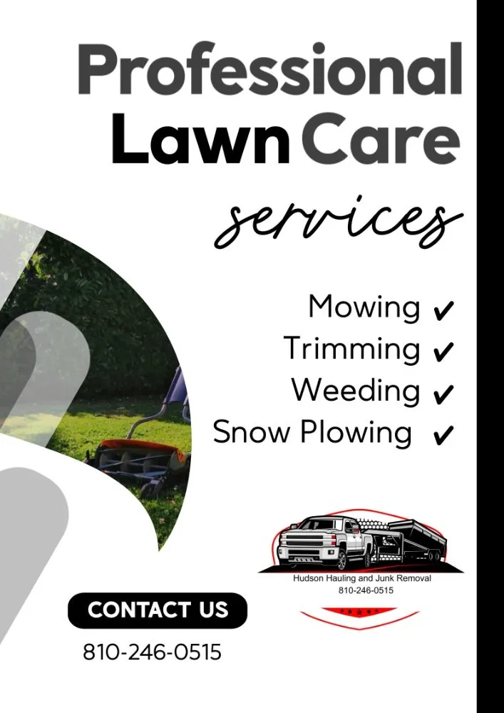 Reliable residential landscaping in North Branch, MI - Hudson Hauling And Junk Removal