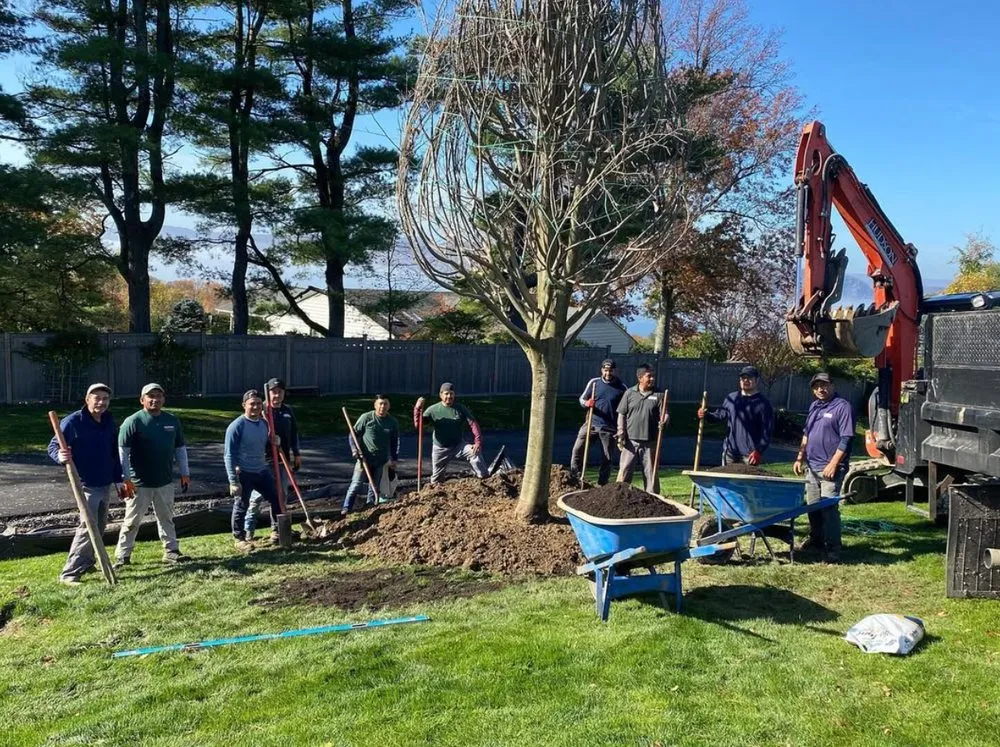Affordable garden landscaping experts serving Pound Ridge, NY - Hudson Landscape Contractors & Tree Care Specialists, Inc.