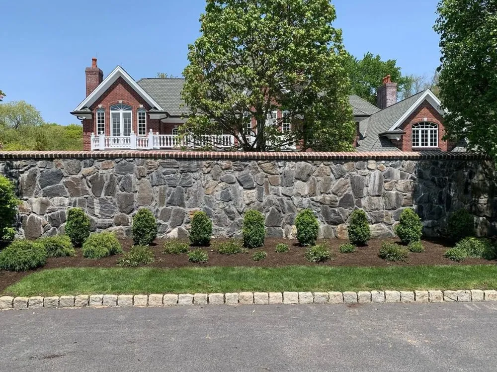 Custom landscape installation in Pound Ridge, NY - Hudson Landscape Contractors & Tree Care Specialists, Inc.