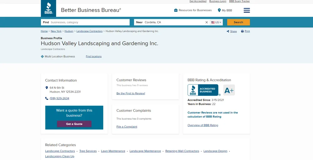 Local landscape installation near you in Hudson, NY by Hudson Valley Landscaping and Gardening