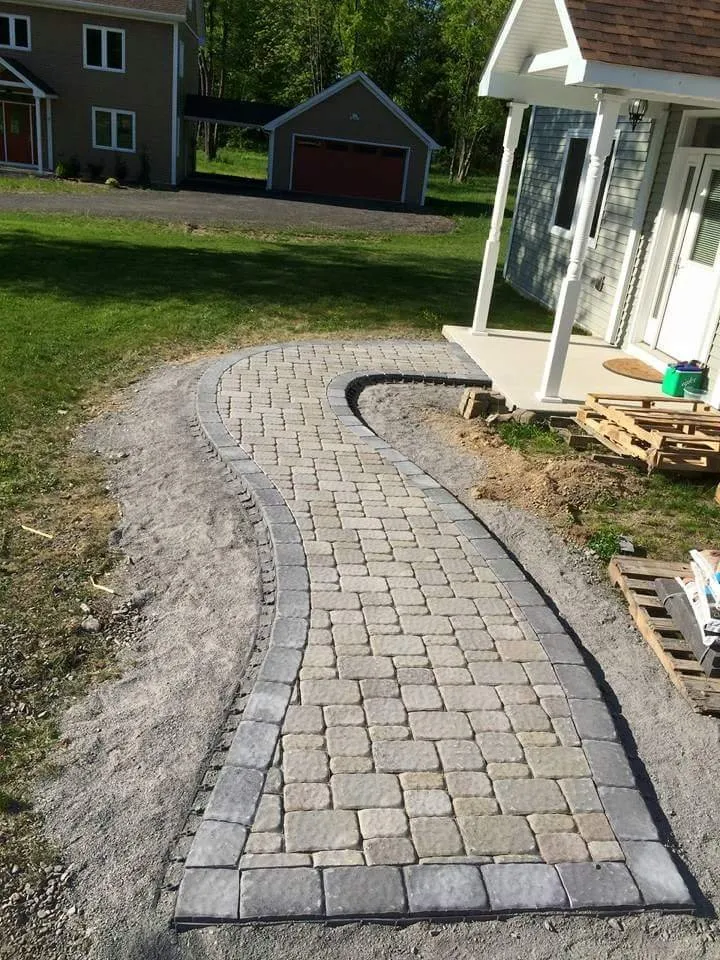 Local landscape installation in Lake Katrine, NY by Hudson Valley Landscaping