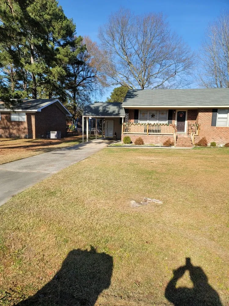 Local lawn mowing service for year-round maintenance in Rocky Mount, NC by Hudson's Cuttings