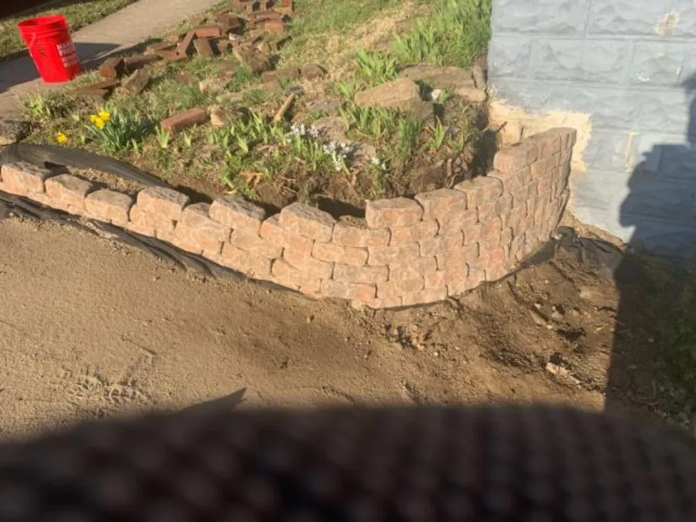 Affordable garden landscaping in Cincinnati, OH by Huff Landscaping