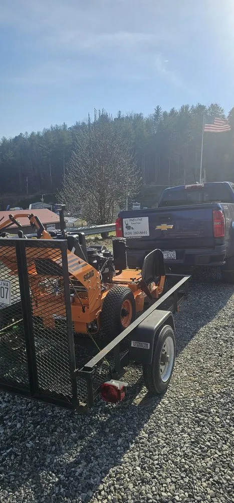 Affordable yard cleanup service for beautiful yards across Barnardsville, NC - Huff N Puff Lawn Care