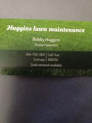 Huggins Lawn Maintenance Logo