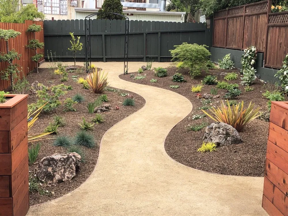 Expert landscape installation in San Francisco, CA - Hughes Gardens