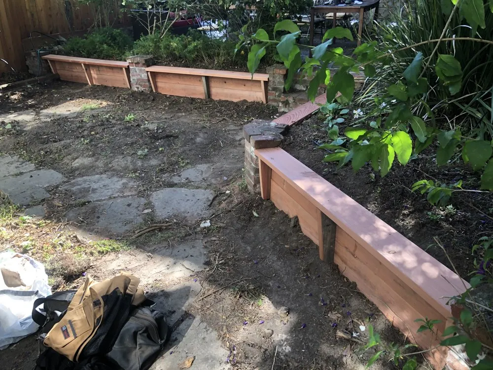 Local landscape installation in San Francisco, CA - Hughes Gardens