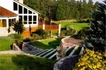 Trusted landscape design for homes in Parker, CO by Hughes Landscaping