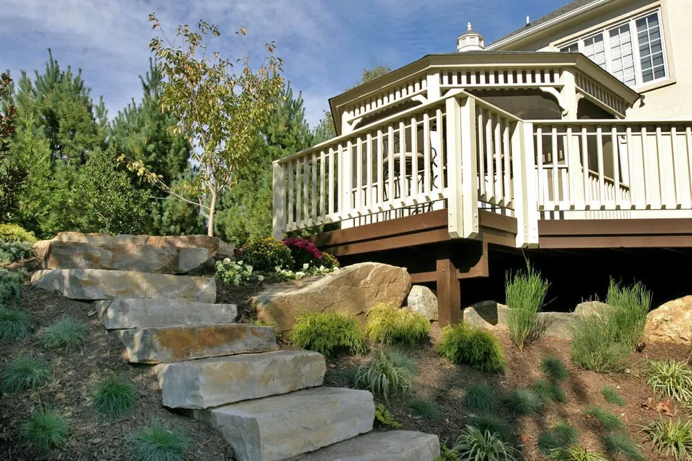 Affordable landscape design in Poolesville, MD by Hughes Landscaping