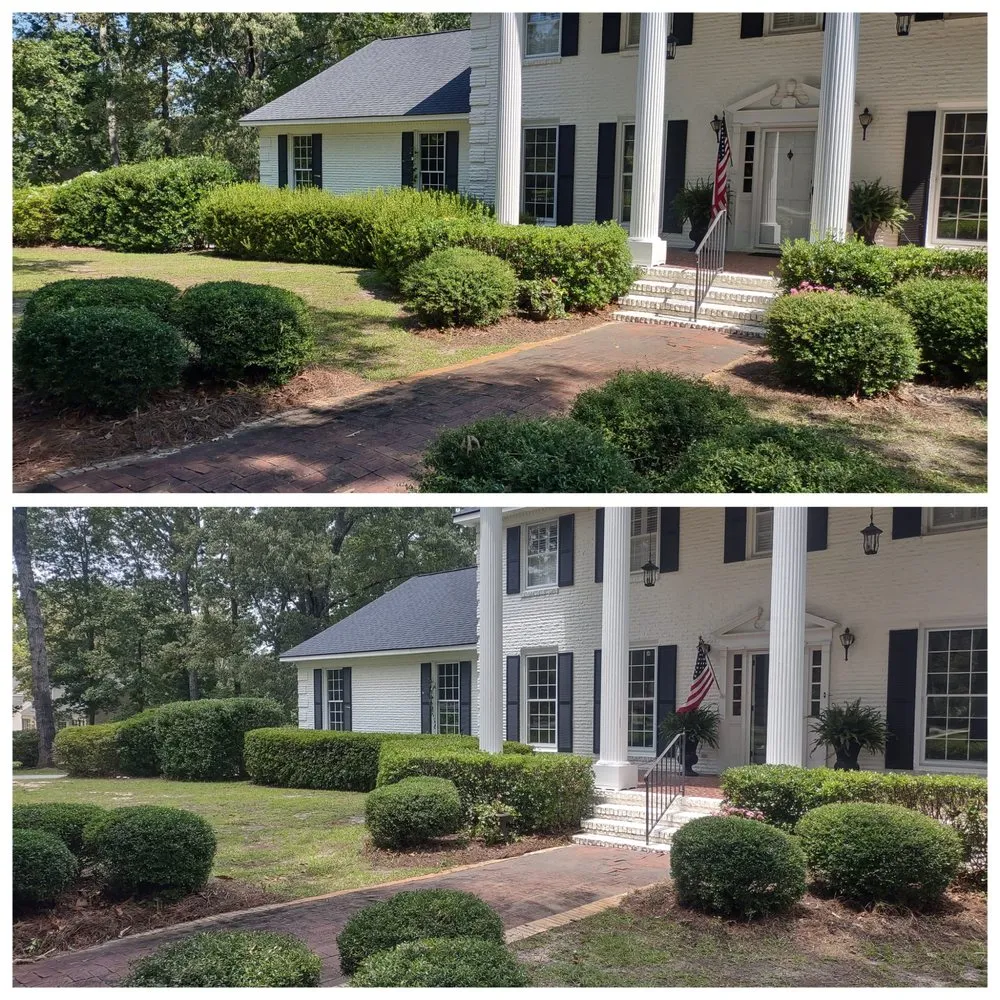 Local lawn mowing service for year-round maintenance across Dalzell, SC - Hughes Lawn & Landscaping