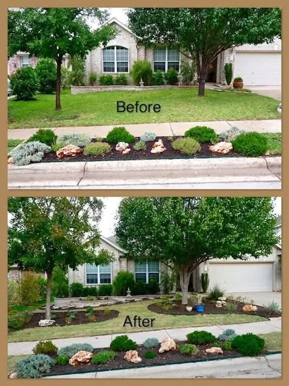 Professional outdoor landscaping in Bartonville, IL by Hughes Lawn Care & Landscaping