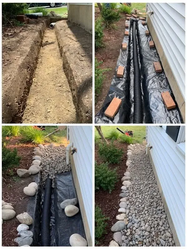 Custom yard cleanup service in Bartonville, IL by Hughes Lawn Care & Landscaping