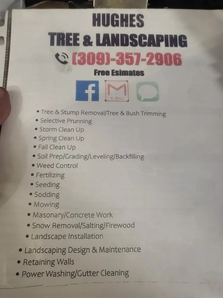 Trusted yard maintenance near you across Bartonville, IL - Hughes Lawn Care & Landscaping