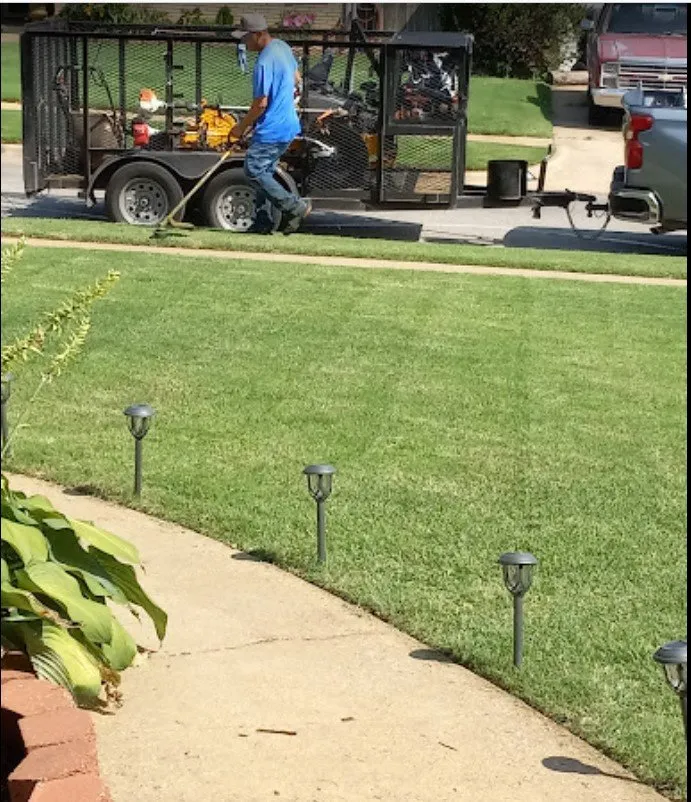 Affordable garden landscaping for outdoor upgrades in Oklahoma City, OK by Hugo Martinez Lawn Care