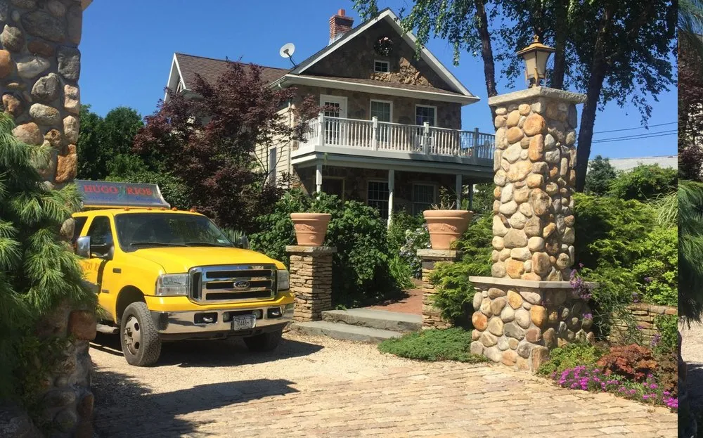 Affordable landscape installation with custom design across Riverhead, NY - Hugo Rios Masonry & Landscaping