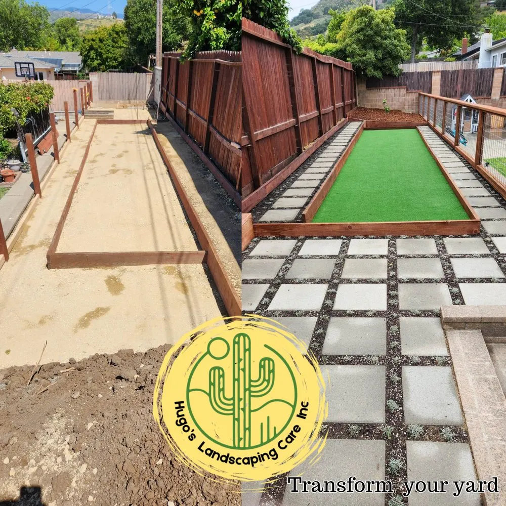 Expert garden landscaping with custom design in Arroyo Grande, CA by Hugo's Landscaping Care