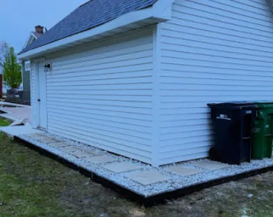 Expert garden landscaping with custom design in Northlake, IL by Hugo's Landscaping