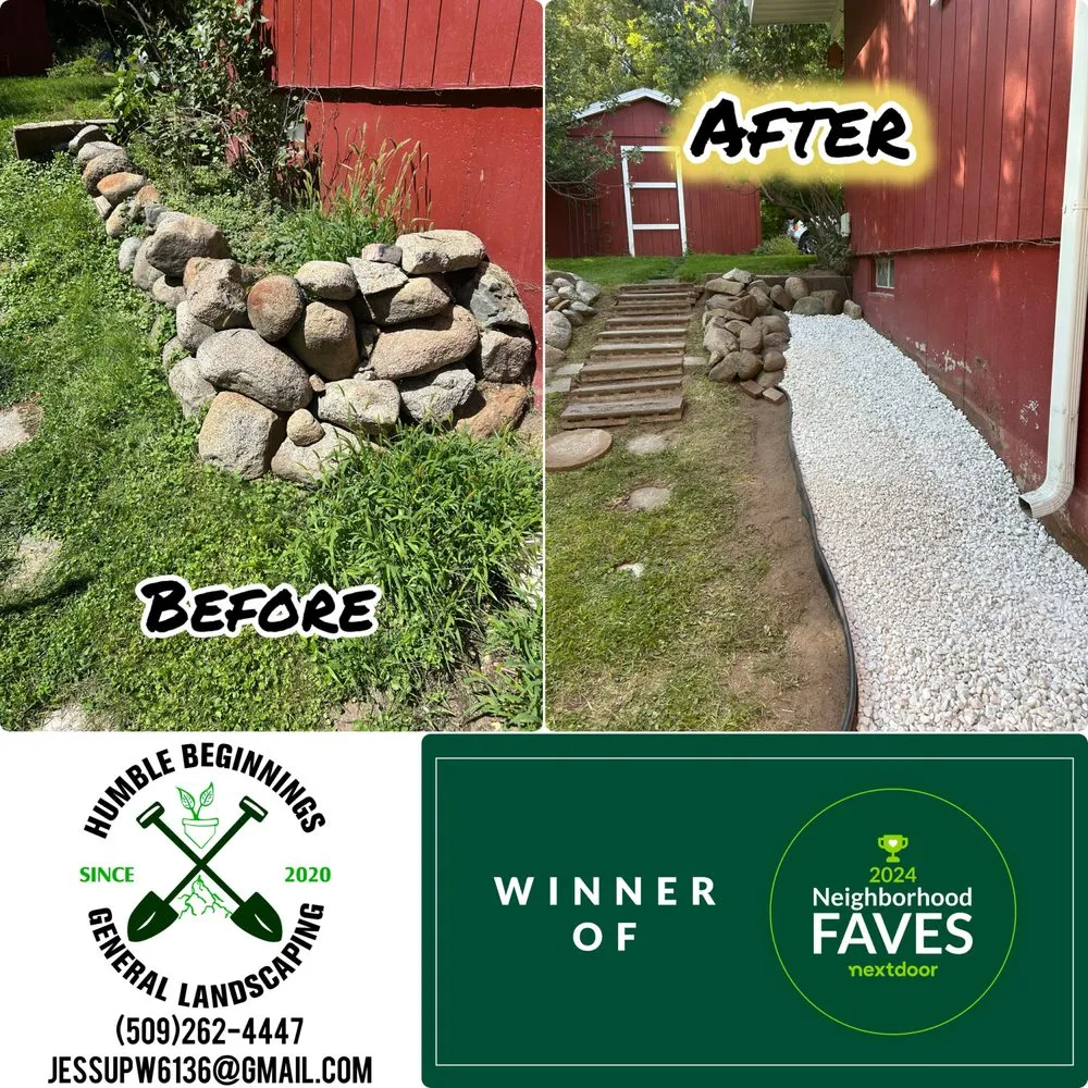 Trusted landscape installation in Deer Park, WA by Humble Beginnings General Landscaping