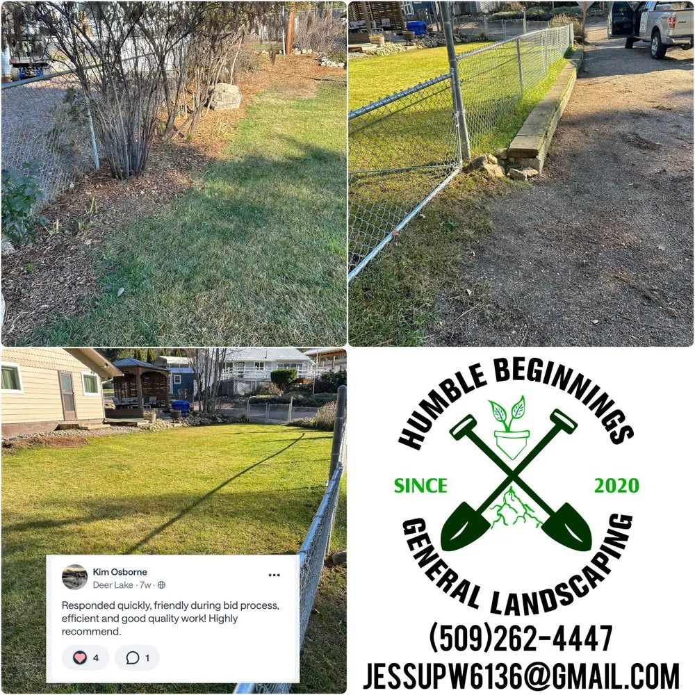 Affordable lawn mowing service for homes across Deer Park, WA - Humble Beginnings General Landscaping