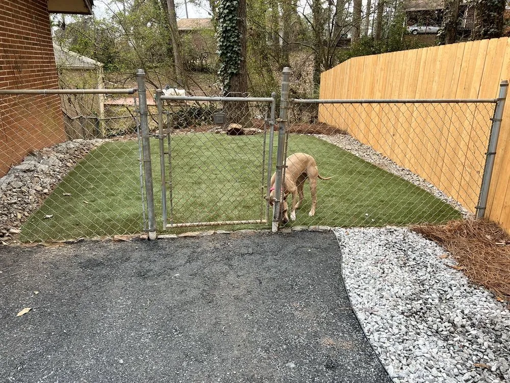 Custom outdoor landscaping for year-round maintenance in Atlanta, GA by Humble Harvest Garden