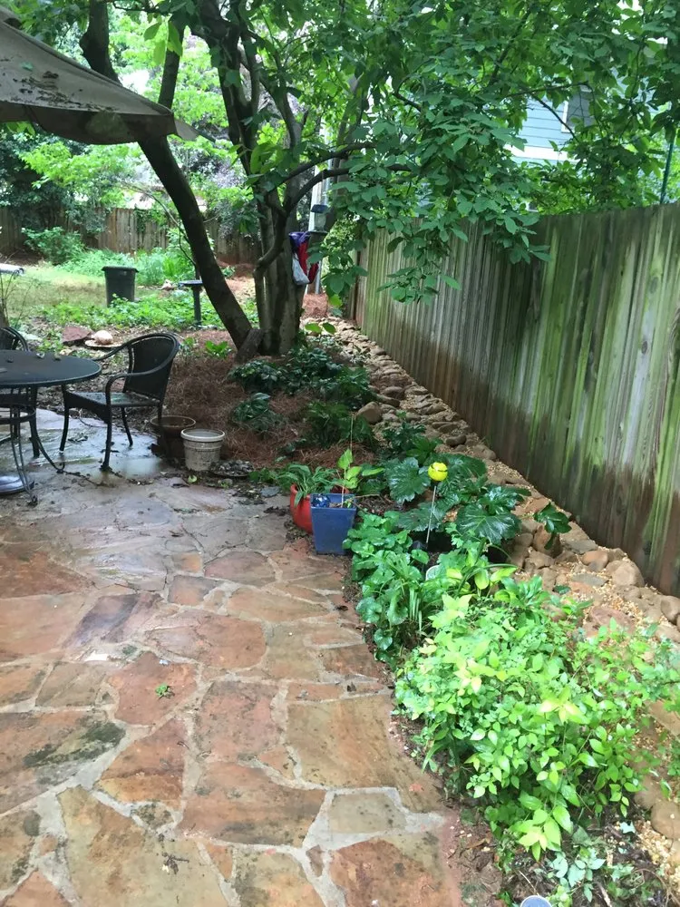 Professional yard maintenance in Atlanta, GA by Humble Harvest Garden