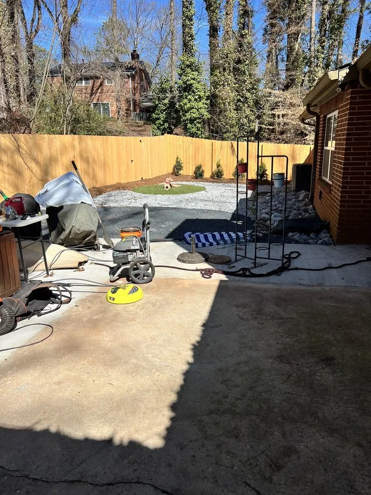 Custom garden landscaping in Atlanta, GA by Humble Harvest Garden