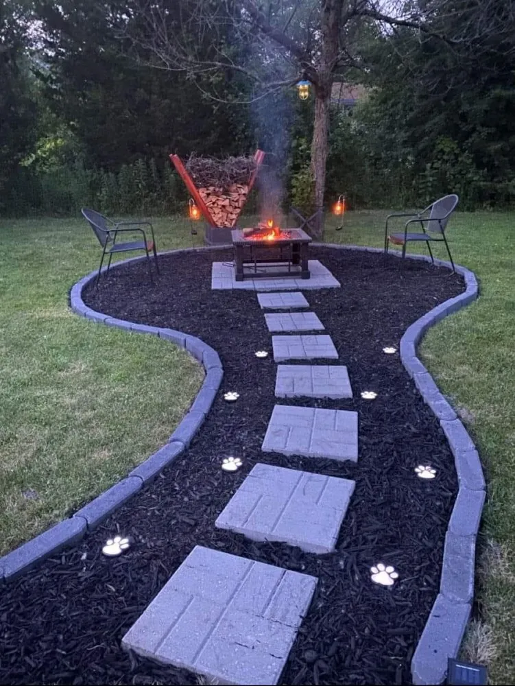 Affordable landscape design in Woodstock, GA by Humble Hero Solutions