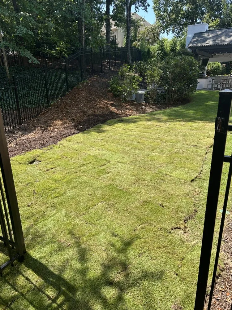 Professional landscape design for residential properties across Woodstock, GA - Humble Hero Solutions