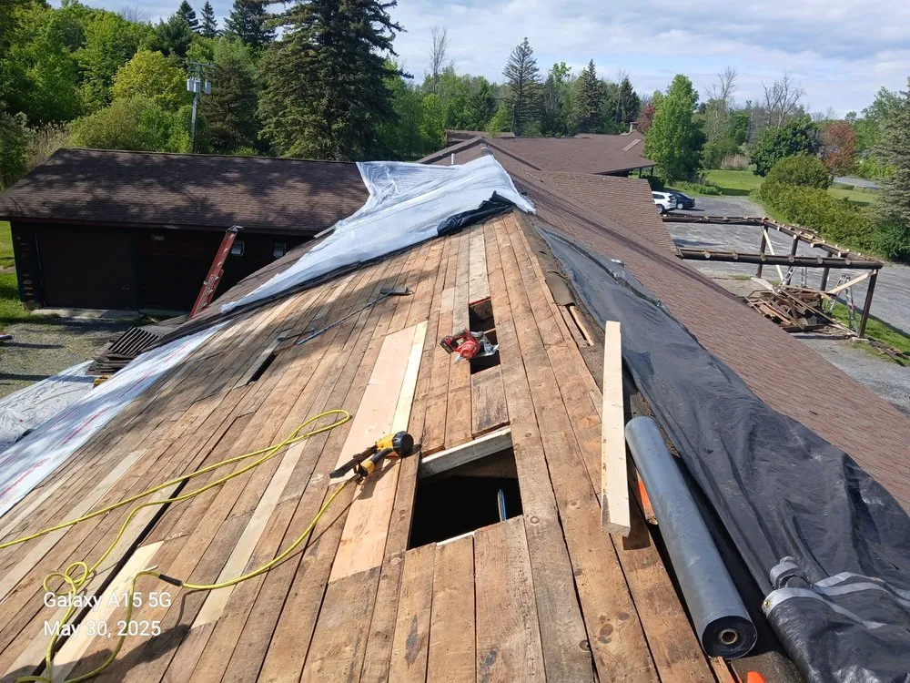 Affordable lawn mowing service for year-round maintenance in Altona, NY by Humble Homes