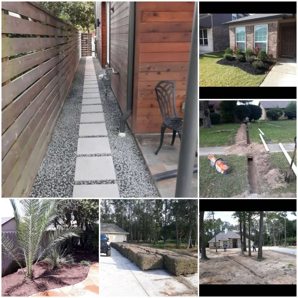 Affordable landscape design in Humble, TX by Humble Landscaping Services