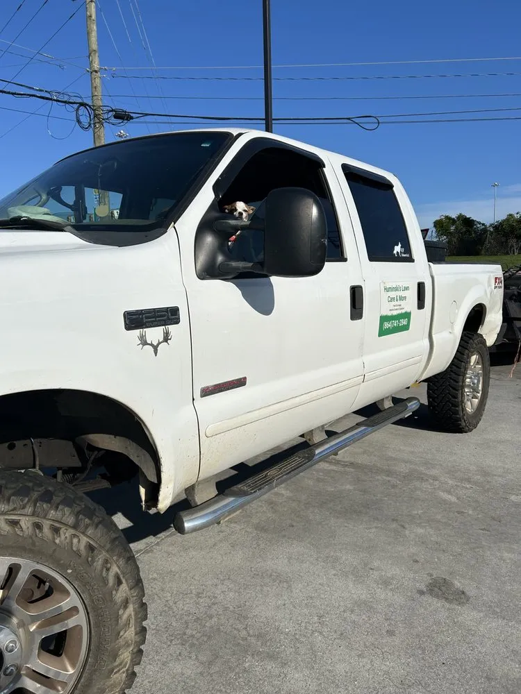 Custom residential landscaping with custom design in Wellford, SC by Huminsks Lawn Care & More