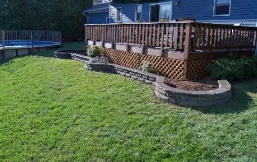 Top-rated garden landscaping in Cicero, NY by Hummer Lawn & Snow