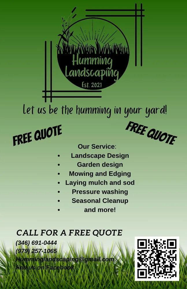 Trusted residential landscaping in Rosenberg, TX by Humming Landscaping