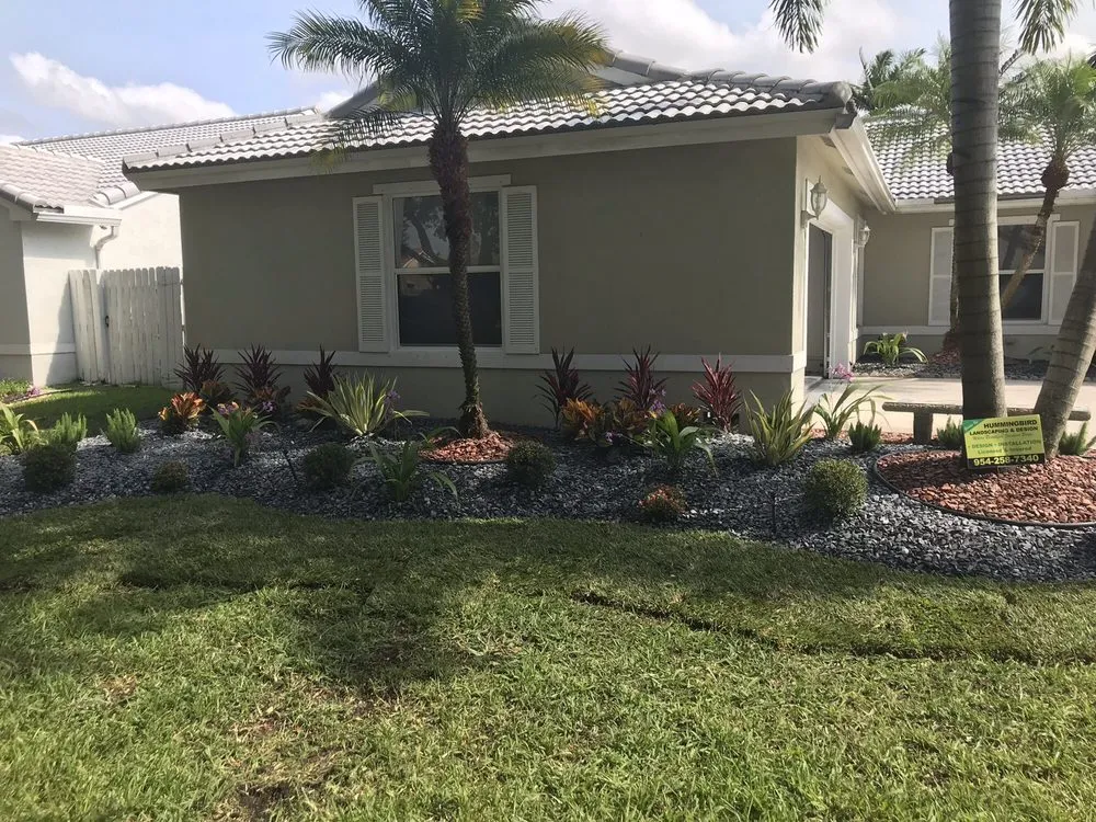 Trusted yard cleanup service in Miramar, FL - Hummingbird Landscaping & Designs