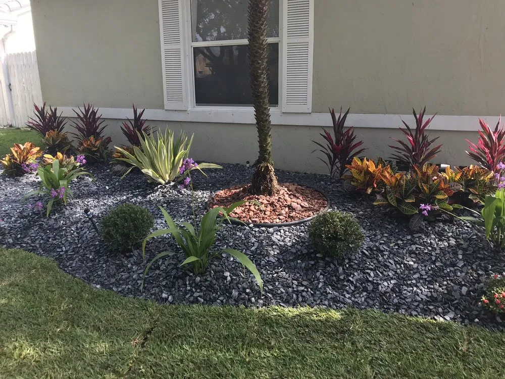 Trusted yard cleanup service for outdoor upgrades in Miramar, FL by Hummingbird Landscaping & Designs