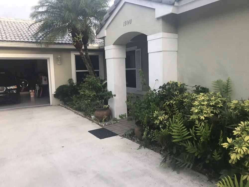 Local landscape installation near you in Miramar, FL by Hummingbird Landscaping & Designs