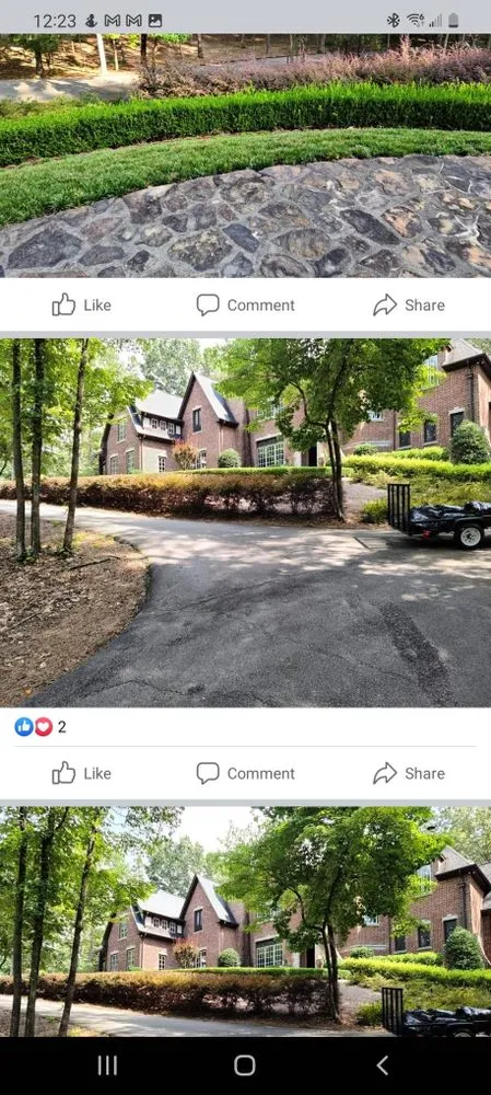 Custom residential landscaping in Harpersville, AL - Hummingbird Lawn Care