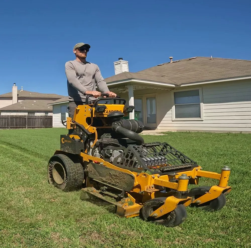 Custom residential landscaping for homes across Manor, TX - Hun-Tex Lawncare