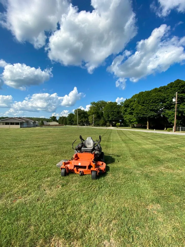 Professional outdoor landscaping for residential properties in Springfield, MO by Hungry Cow Lawn Care