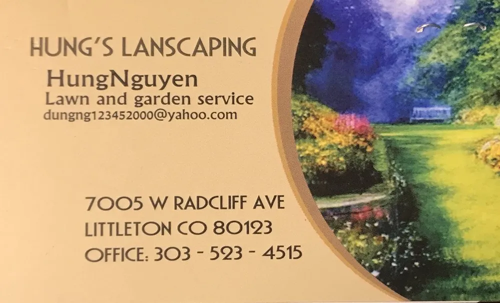 Expert lawn mowing service experts serving Littleton, CO - Hung's Landscaping