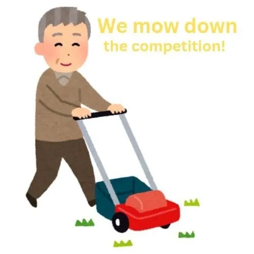 Affordable lawn mowing service for homes across Tulsa, OK - Hunny Bee Lawn Care