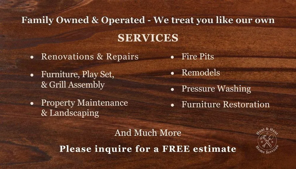 Reliable yard cleanup service with custom design across Taunton, MA - Hunt & Hunt Home Services