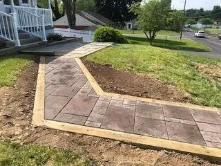 Professional garden landscaping in Bartonsville, PA by Hunter and Sons Electric
