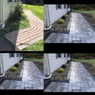 Professional landscape design for homes in Bartonsville, PA by Hunter and Sons Electric