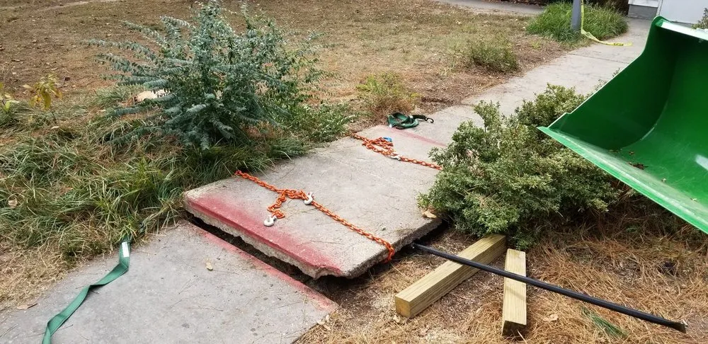 Top-rated yard cleanup service in Durham, NC by Hunter Excavating